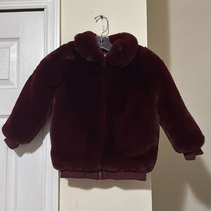 Catimini faux fur jacket